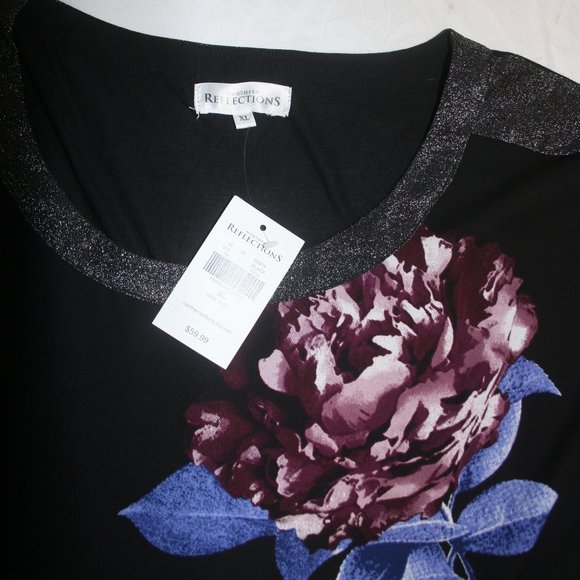 Semi-Sheer statement top - Picture 4 of 4